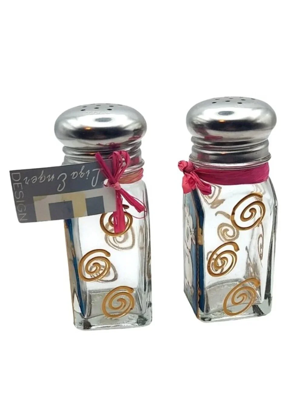 Koala Bear Glass Shakers Salt Pepper Hand Painted Liza Enger Australia Gift Box